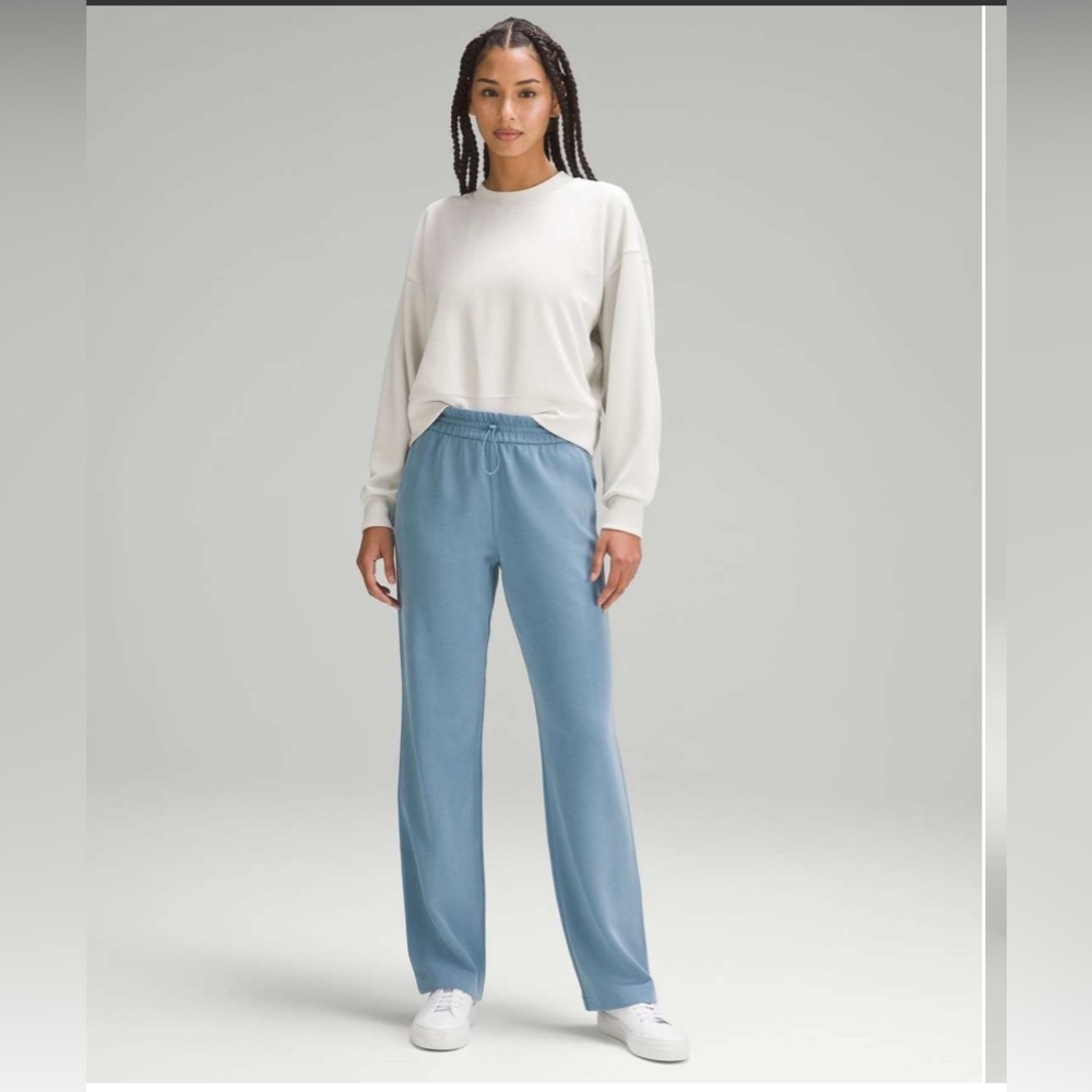 Lululemon Softstreme High-Rise Pant *Full Length Utility Blue Size 4